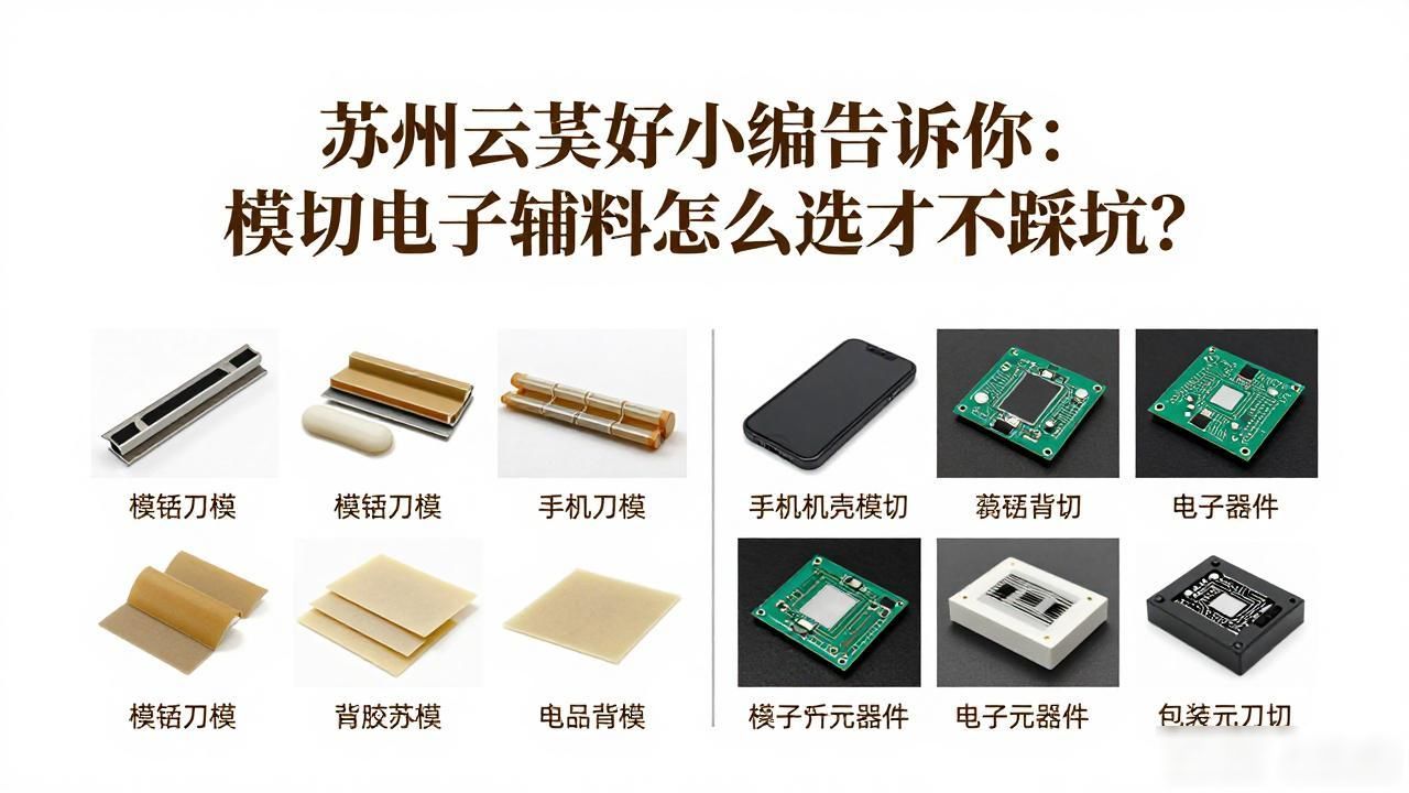 蘇州云萁好小編告訴你：模切電子輔料怎么選才不踩坑？